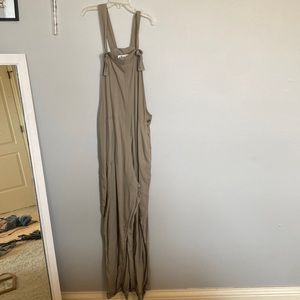 Hollister green jumpsuit